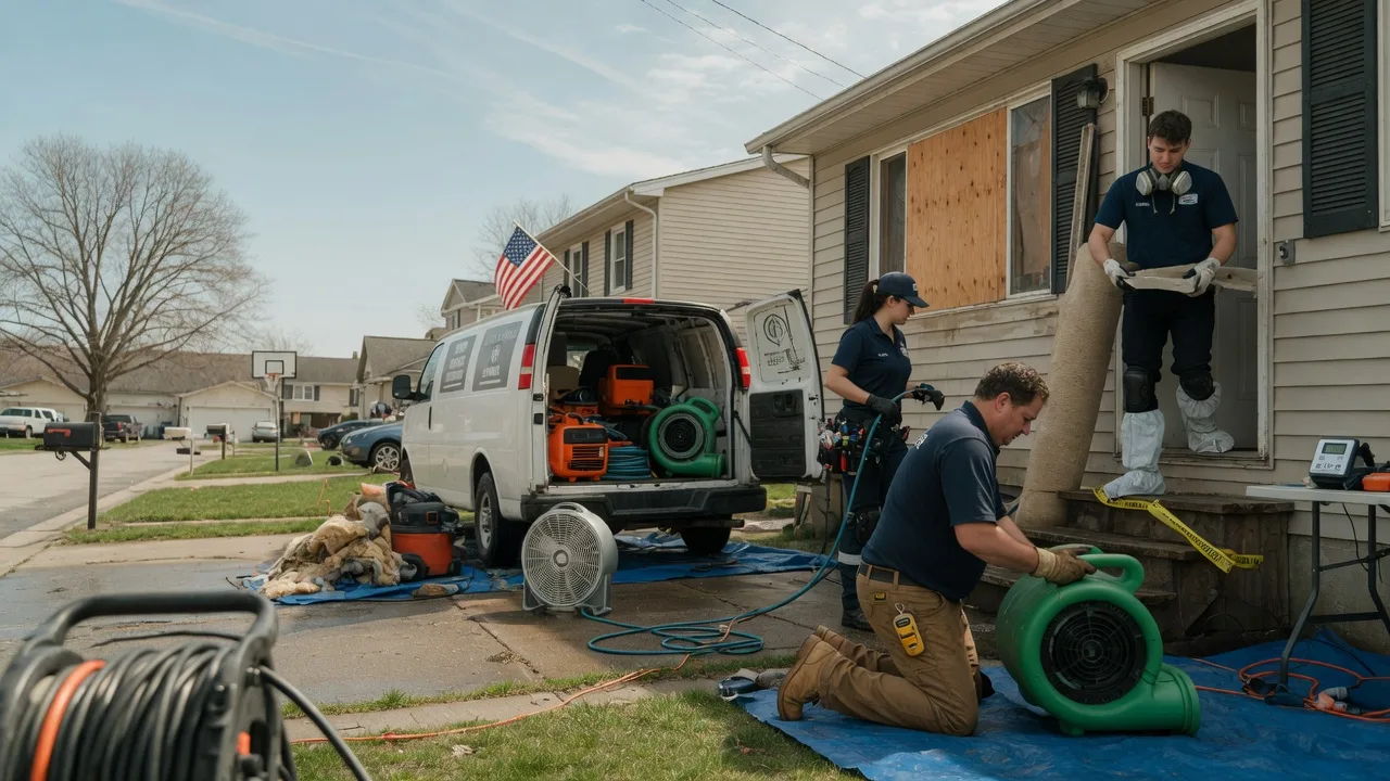 Water Damage Restoration in Elkhart, IA near me